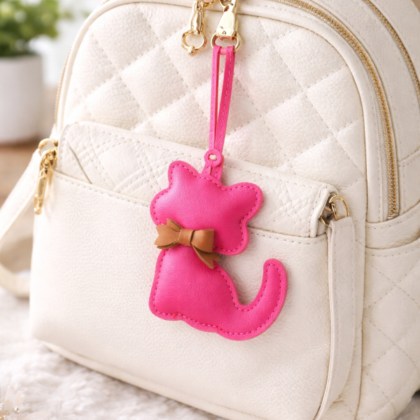 تعليقة شنطة بتصميم قط